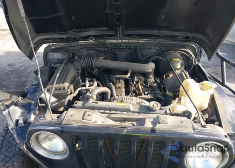 1997 Jeep Wrangler Sport из США, поврежденный, VIN 1J4FY19S5VP539283